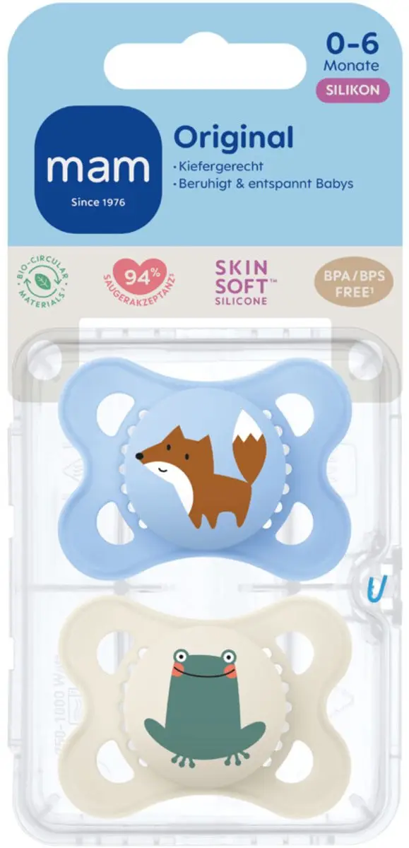 MAM Original Pure Silikon Fopspeen 0-6mnd