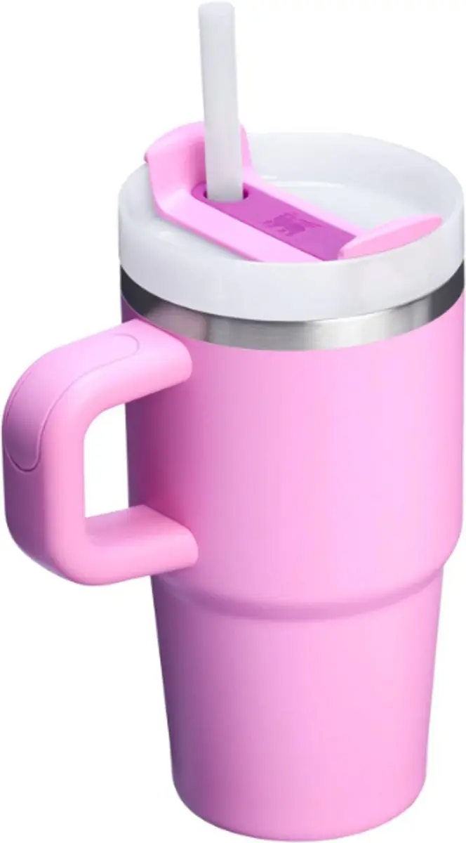 Stanley Quencher H2.0 Tumbler 20 oz - Roze RVS Beker - 0.59L