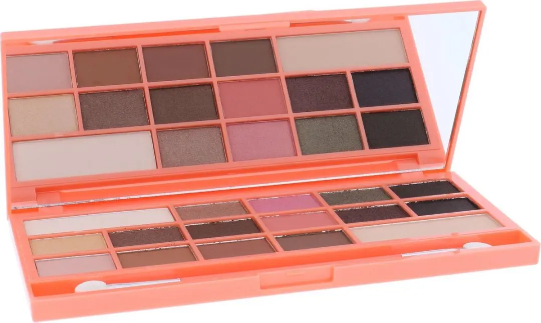Makeup Revolution I Love Makeup Oogschaduw Palette Chocolate & Peaches - 16 Kleuren