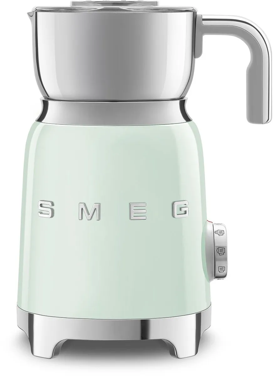 Smeg MFF11PGEU Melkopschuimer Watergroen