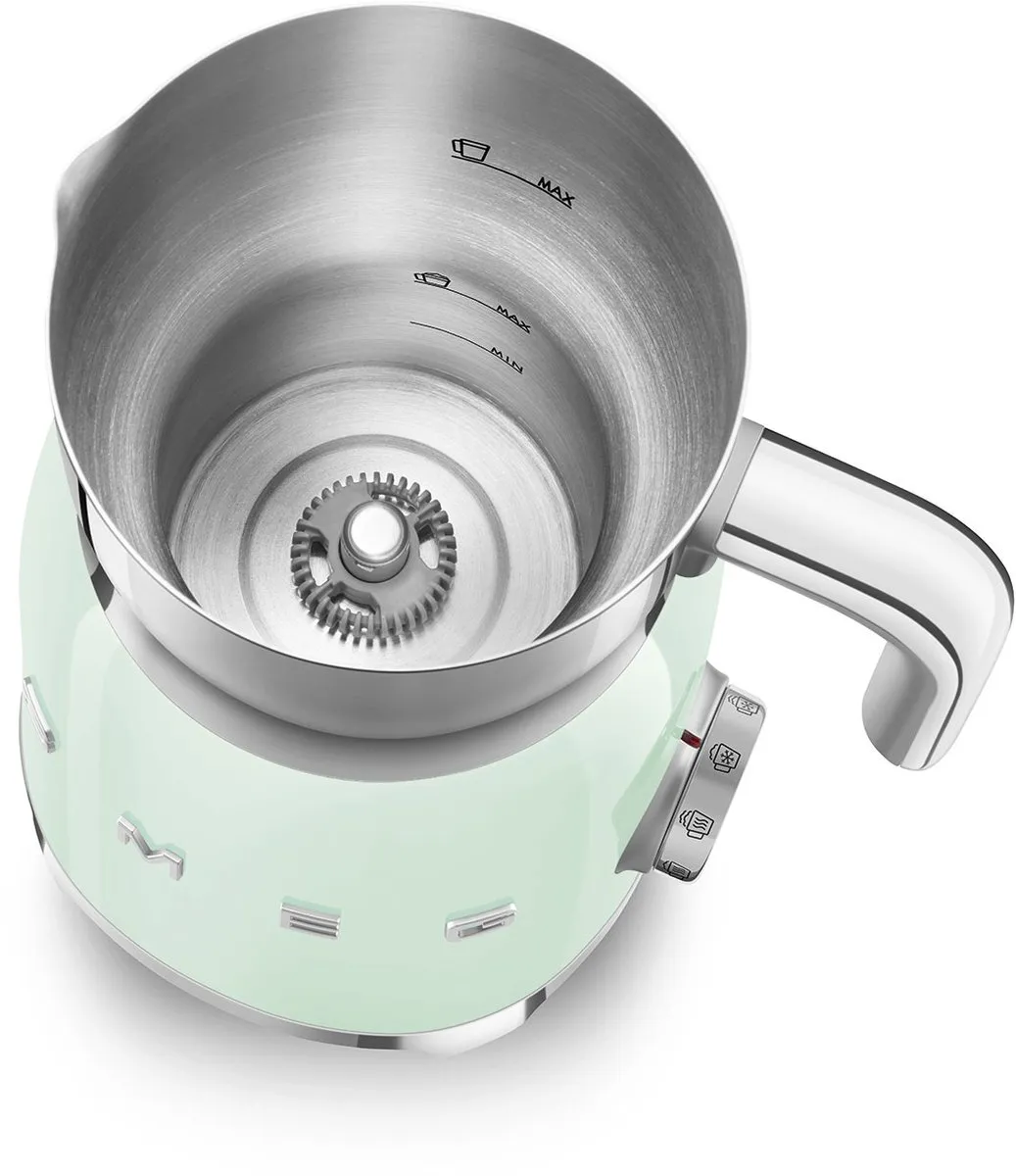 Smeg MFF11PGEU Melkopschuimer Watergroen - 600ml