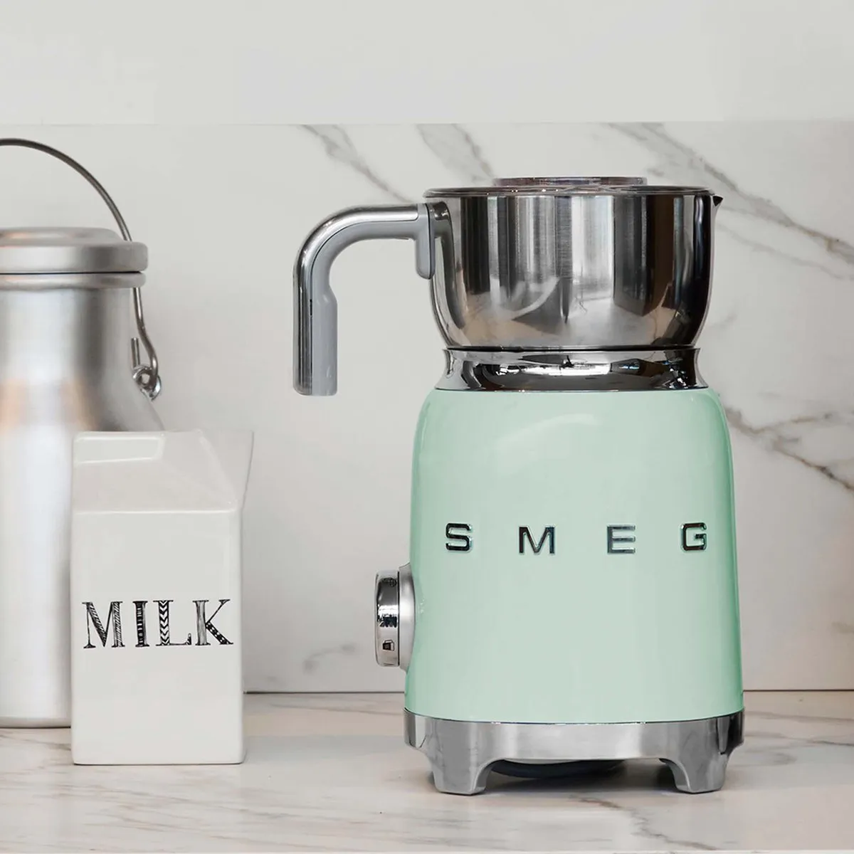 Smeg MFF11PGEU Melkopschuimer Watergroen - 600ml