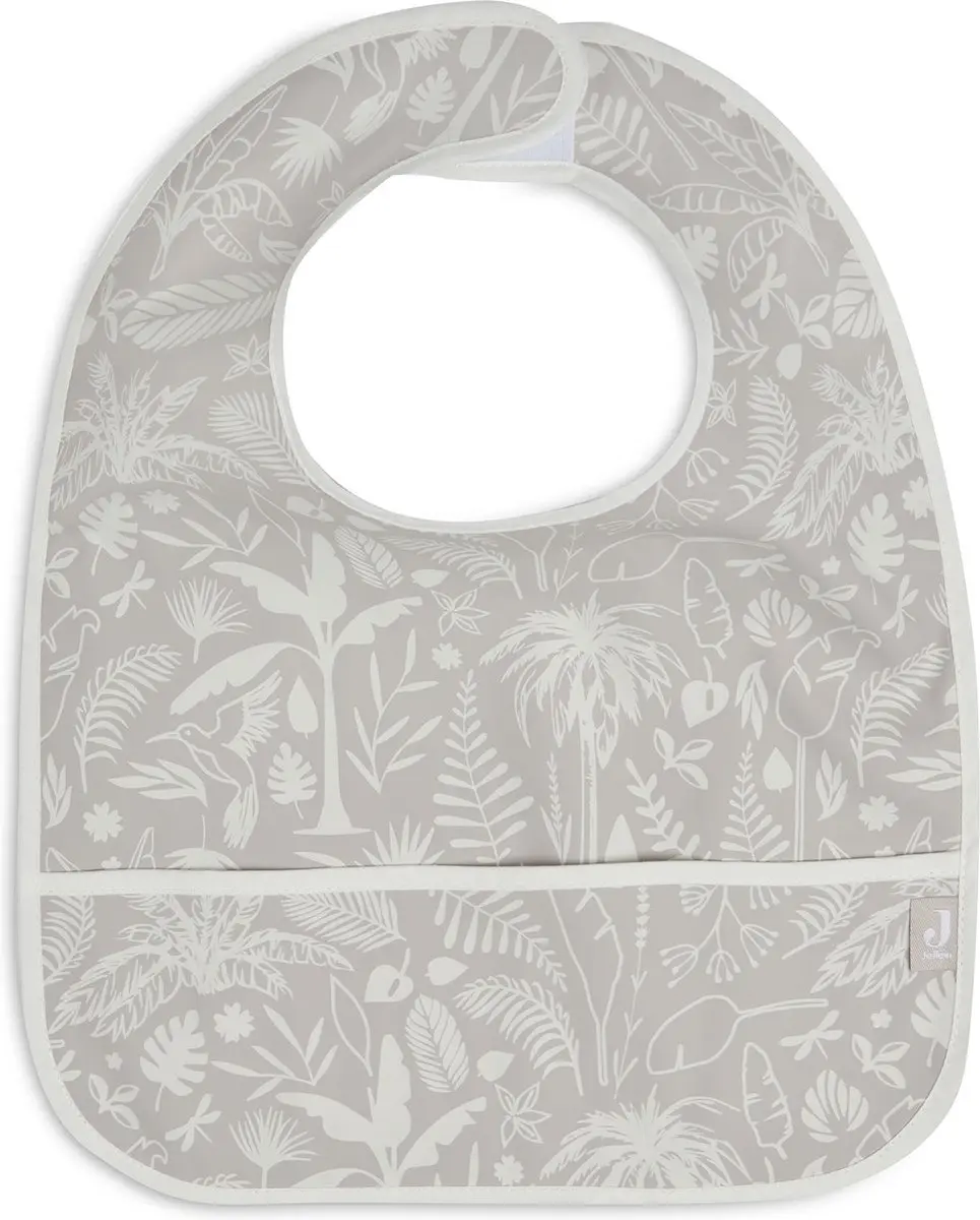 Jollein Slab Waterproof Nougat Slabbetjes Baby - 2 Stuks