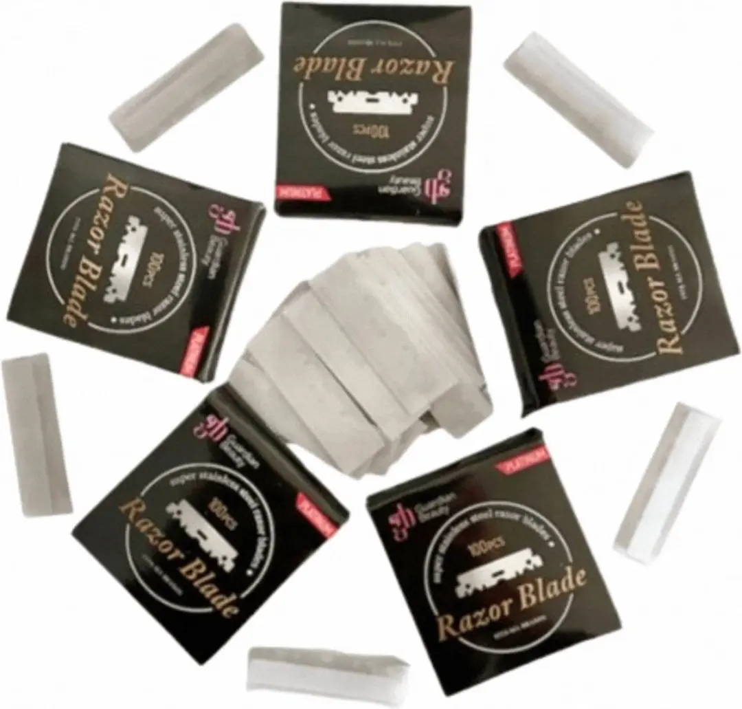 Guardian Beauty Platinum Halve Mesjes 500 Stuks - Zwart