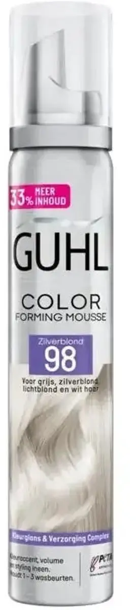 Guhl Color Forming Mousse Zilverblond 98