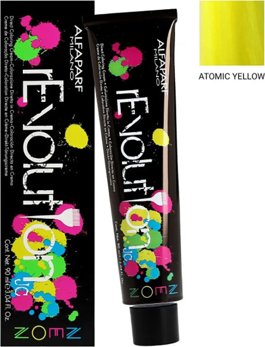 ALFAPARF rEvolution Neon Atomic Yellow Haarverf 90ml