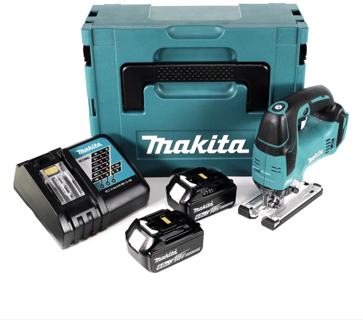 Makita DJV182RGJ Decoupeerzaag 18V - 2x 6.0Ah accu + lader - afbeelding 2 van 5