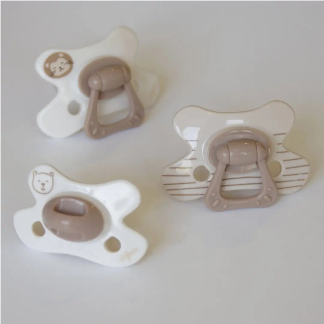 Difrax Natural Fopspeen Newborn Beertje - 2 Stuks - afbeelding 6 van 6