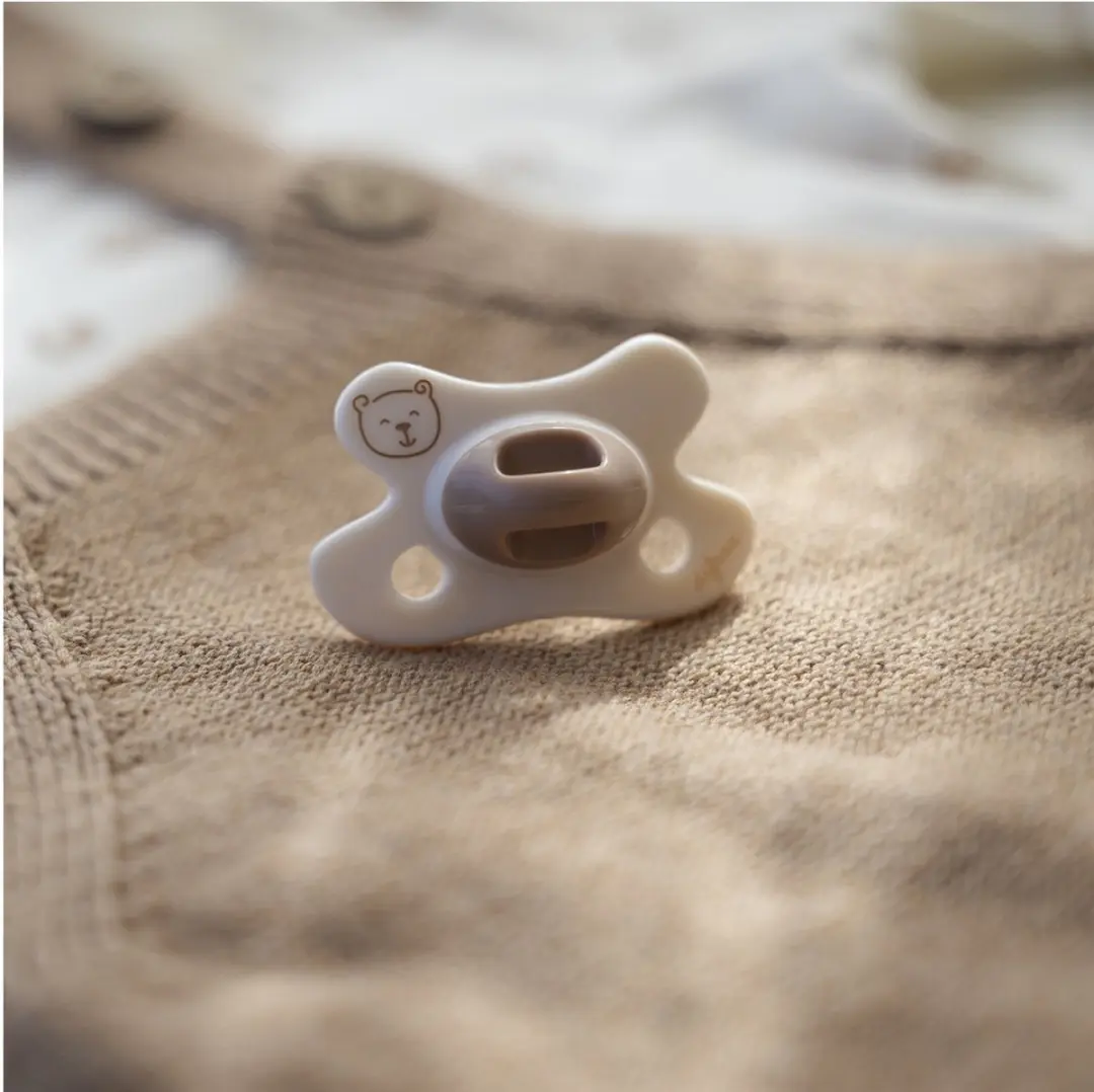 Difrax Natural Fopspeen Newborn Beertje - 2 Stuks