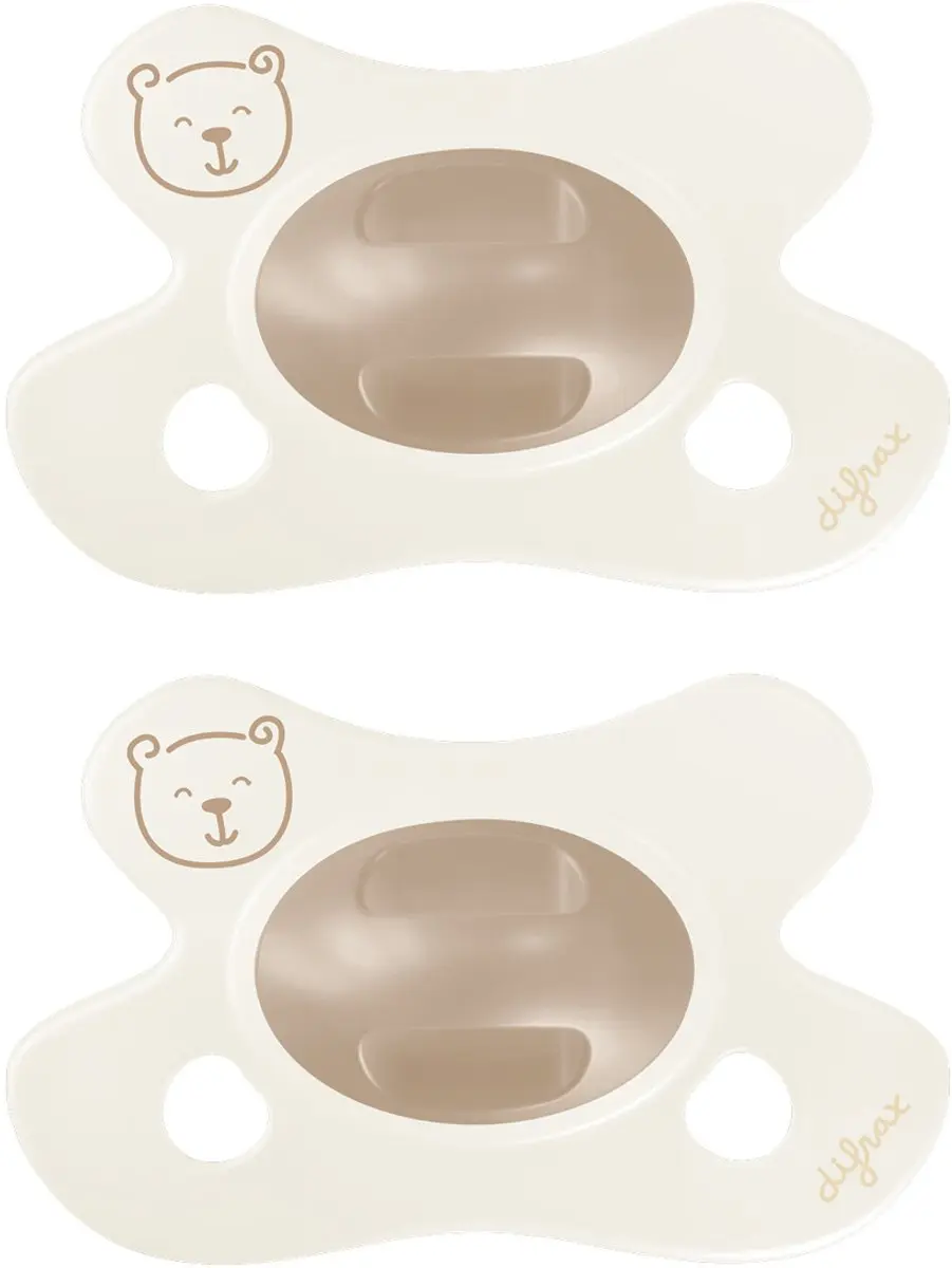 Difrax Natural Fopspeen Newborn Beertje