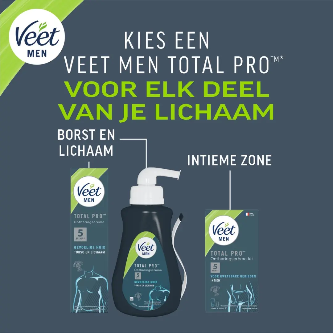 Veet Ontharingscreme Gevoelige Huid 200ml