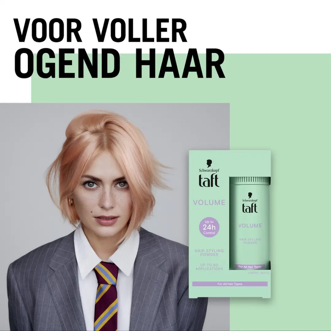 Taft Volume Styling Powder 6x10g - Root Lift & Textuur