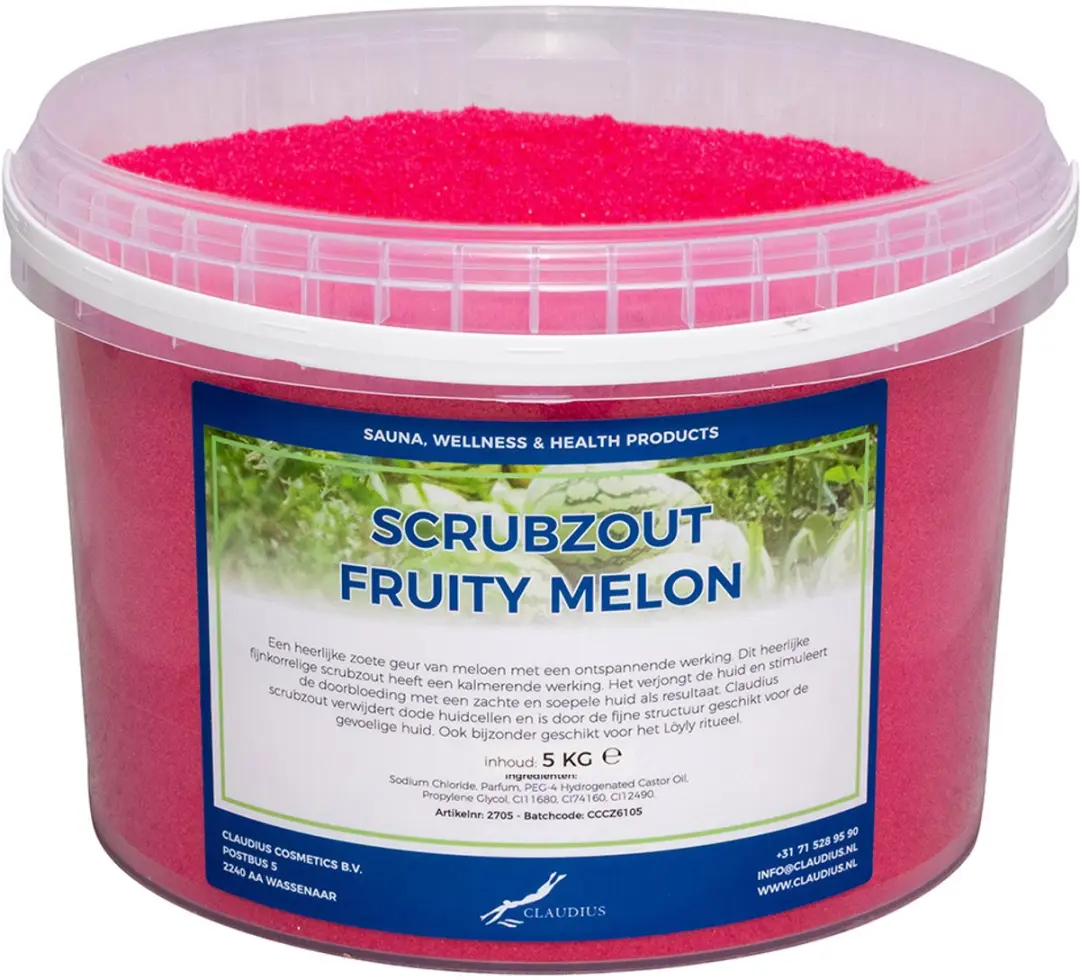 Splashbox Cosmetics Scrubzout Fruity Melon 5 kg