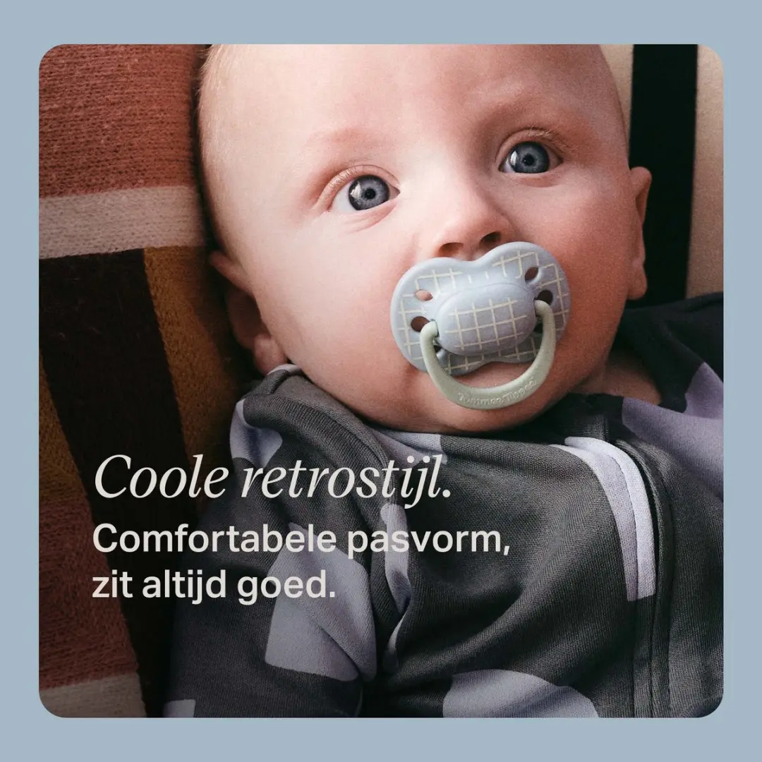 Tommee Tippee Ultimate Fit Fopspeen - 4 Stuks - Blauw