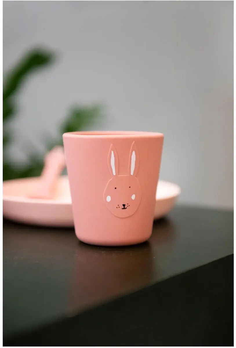 Trixie Siliconen Beker Mrs. Rabbit 2-pack - 0,2L