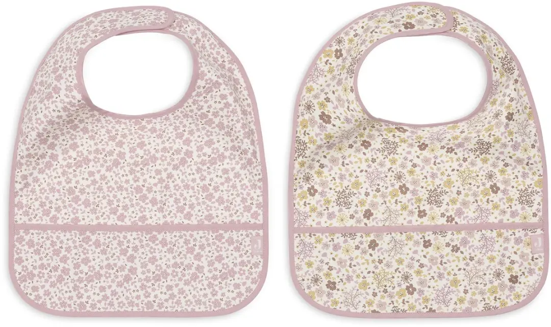 Jollein Slabbetjes Waterproof Flower Fairies - 2 Stuks