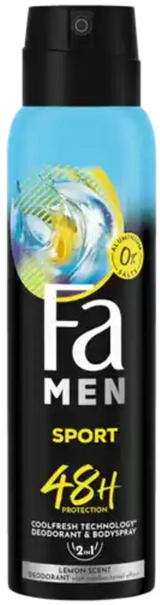 Fa Men Sport Deodorant 150ml - 6 Stuks