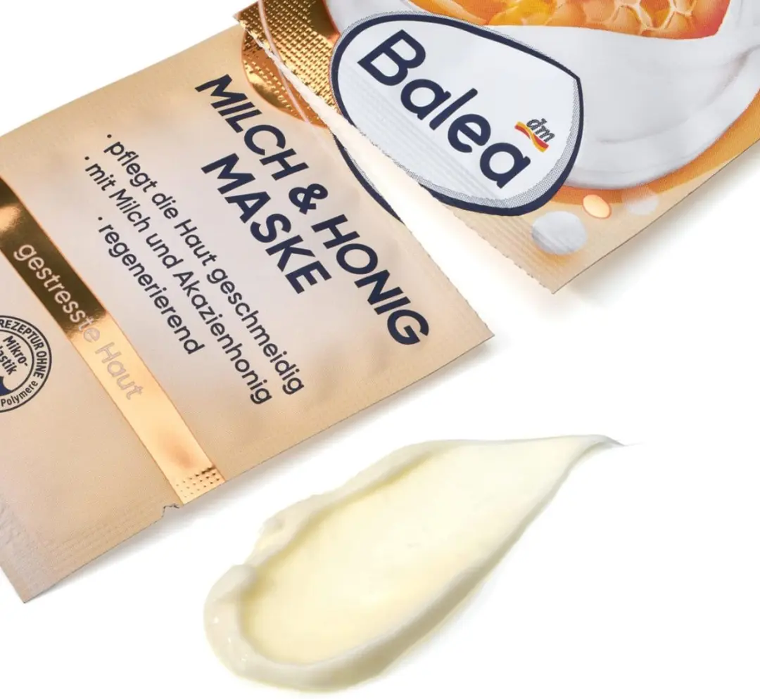 Balea Gezichtsmasker Melk & Honing 16ml