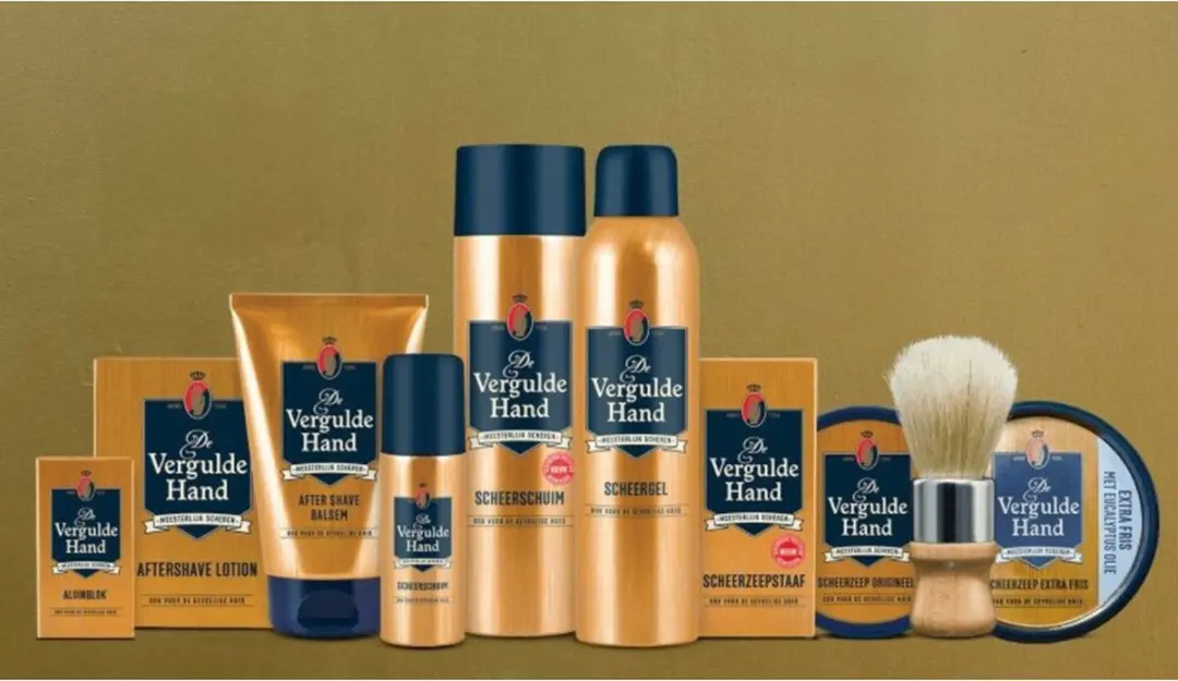 Vergulde Hand Scheerschuim 250ml