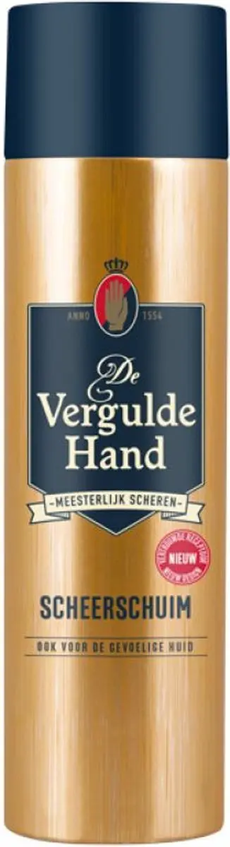 Vergulde Hand Scheerschuim 250ml