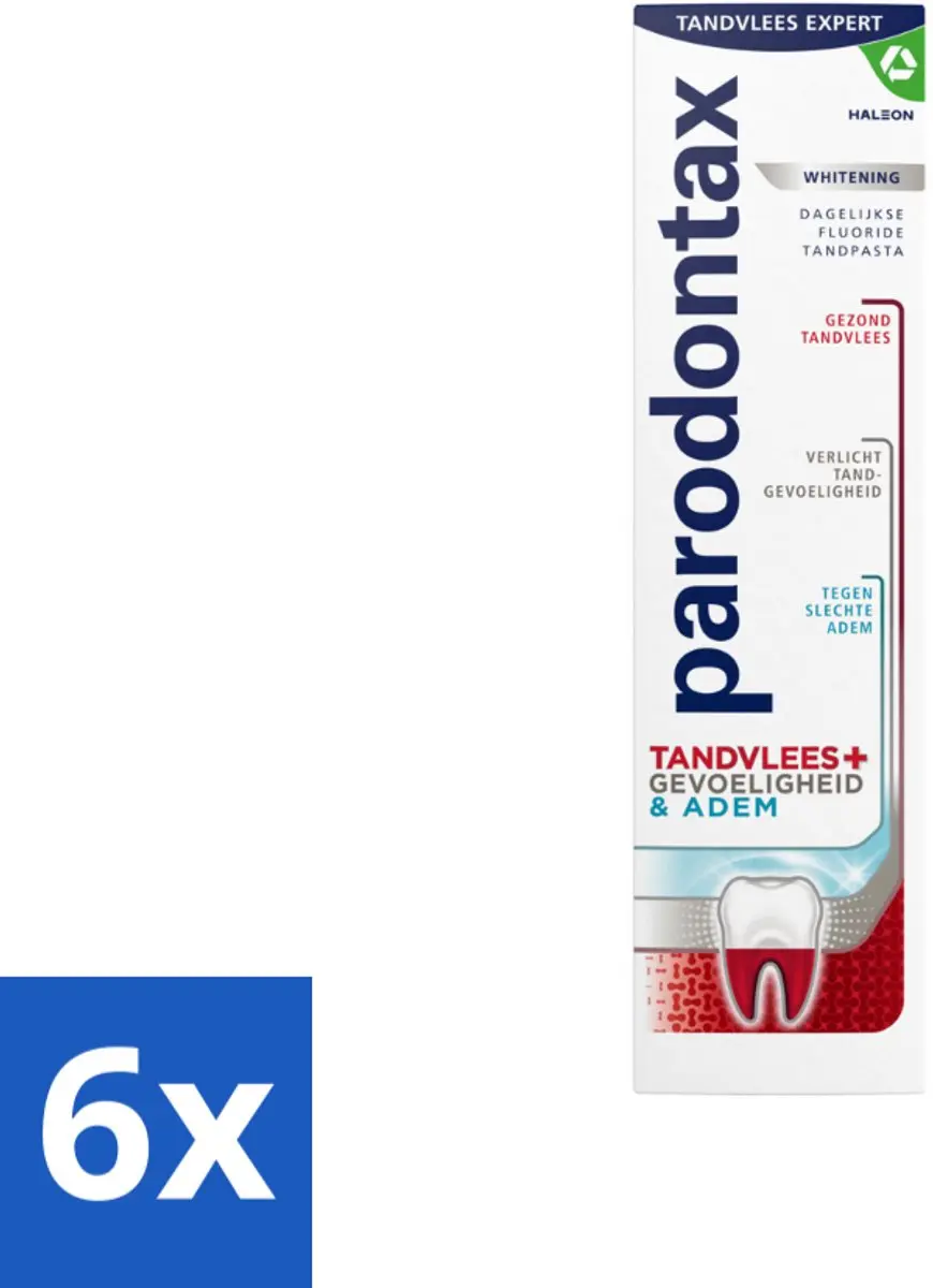 Parodontax Tandpasta Tandvlees+Gevoeligheid & Adem Whitening 75ml