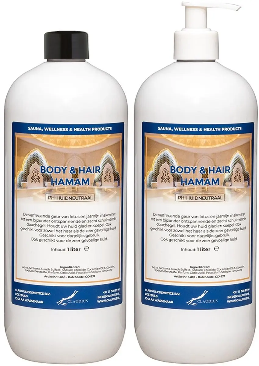 Splashbox Cosmetics Body & Hair Hamam 1L