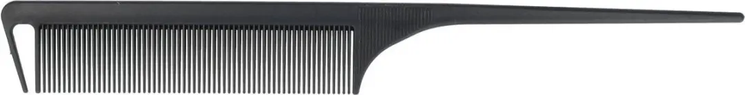 Haarsoires Puntkam Kunststof 22cm Zwart