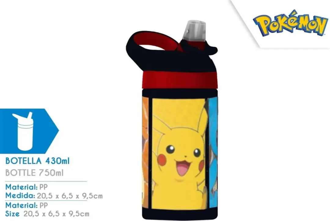 Pokémon Friends Waterfles 470ml