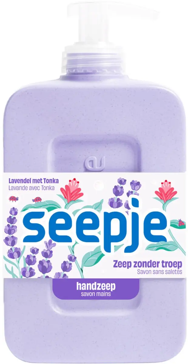 Seepje Handzeep Lavendel met Tonka - 2x300ml