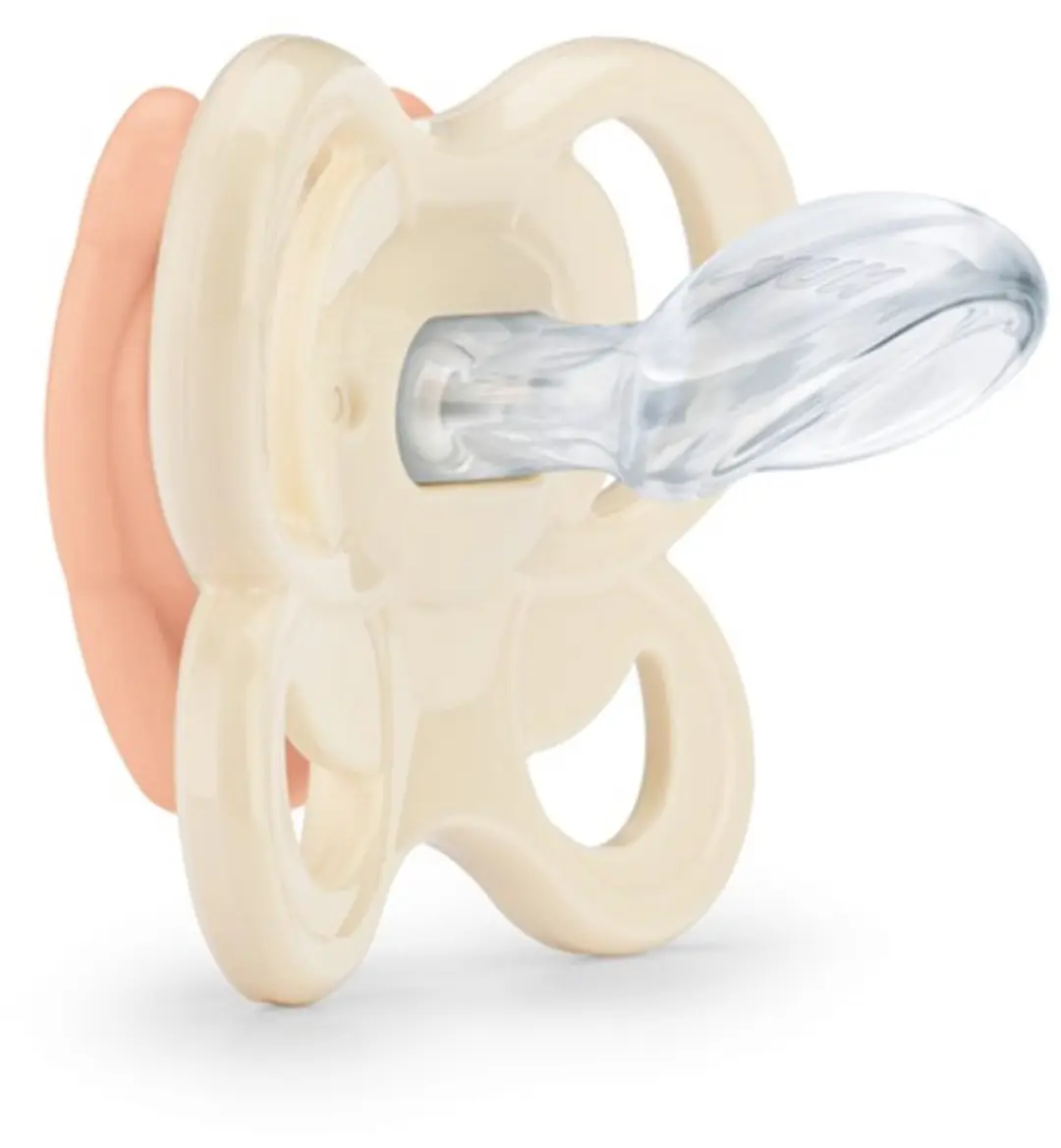 NUK Perfect Match Air Fopspeen 0-2 Maanden - 2 Stuks - Oranje/Beige/ Groen