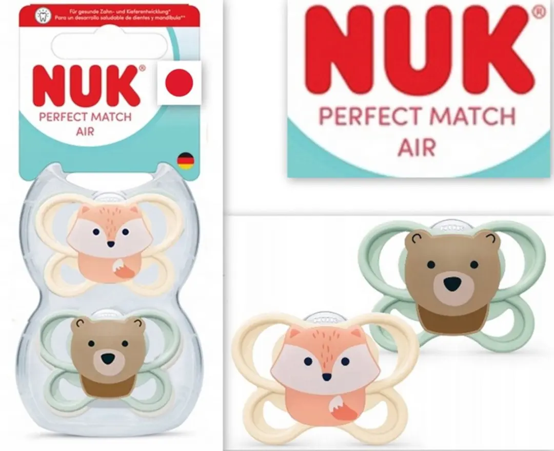 NUK Perfect Match Air Fopspeen 0-2 Maanden