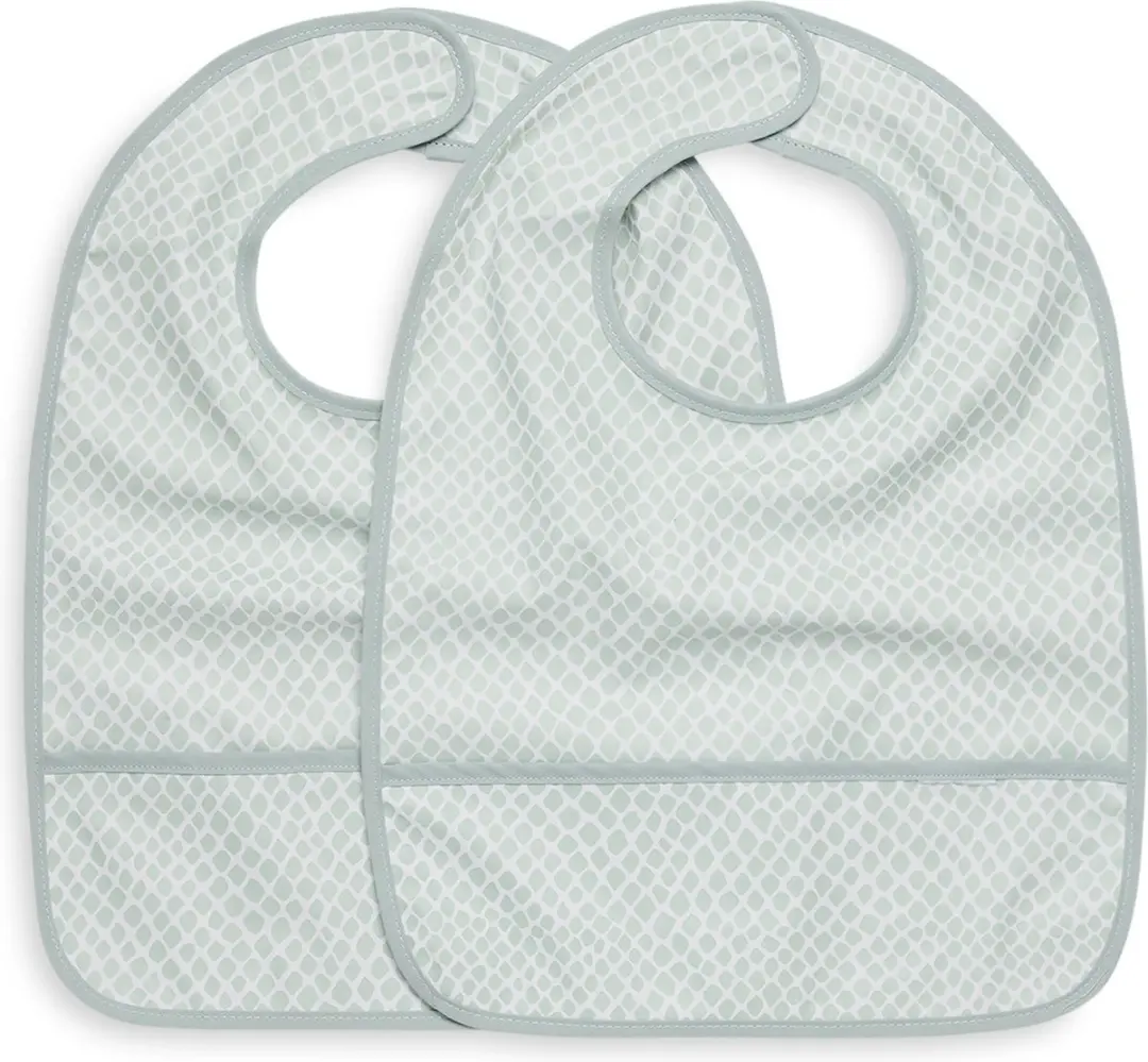 Jollein Slab Waterproof Snake - Soft Green - 2 Stuks