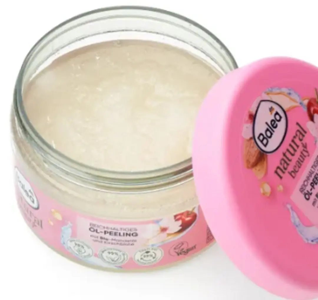 Balea Natural Beauty Oliescrub 300g - Vegan Bodyscrub