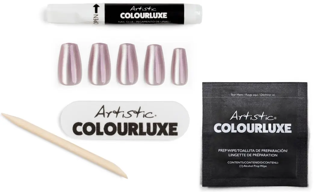 Artistic Nail Design Colourluxe Press On Tips Forever A Risk Taker - 30 Stuks