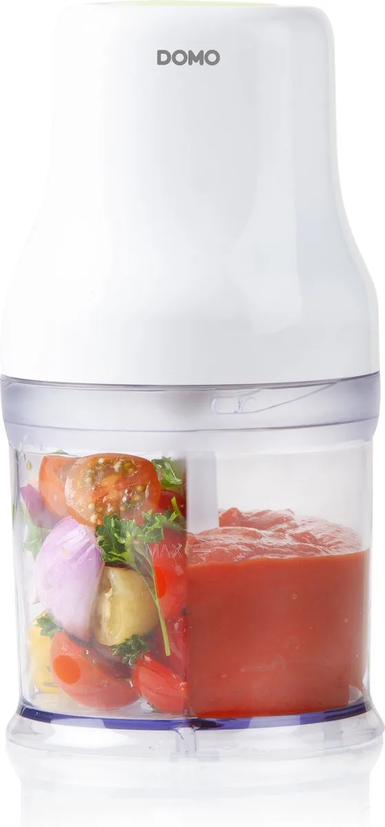 Domo DO9237MC Mini Hakmolen 500ml - 200W - Wit - afbeelding 6 van 6