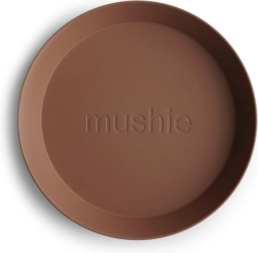 Mushie Kinderservies Set - 1 Bord - 6+ maanden - Powder Blue
