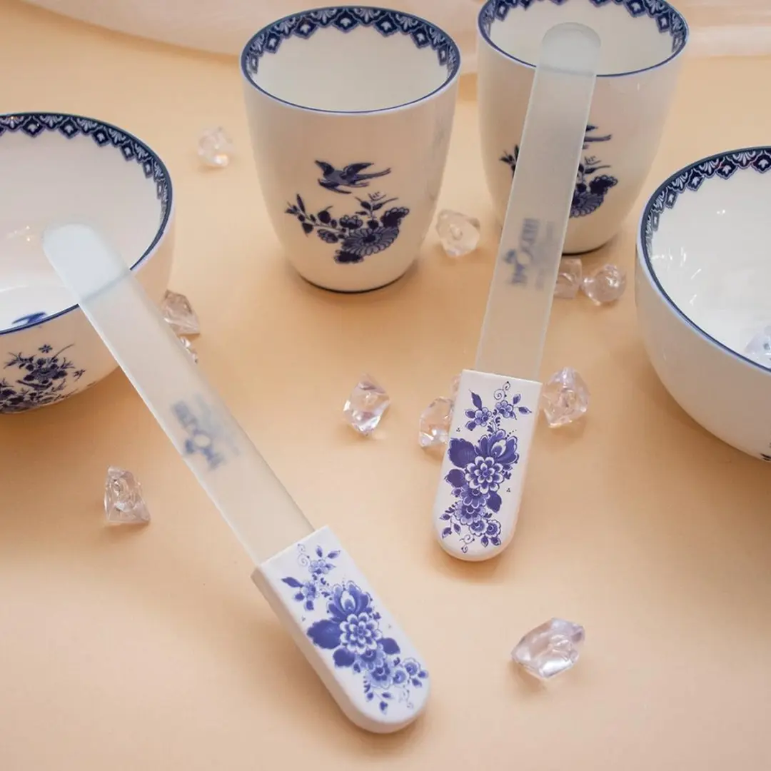 Herome Glas Nagelvijl Delfts Blauw - Limited Edition