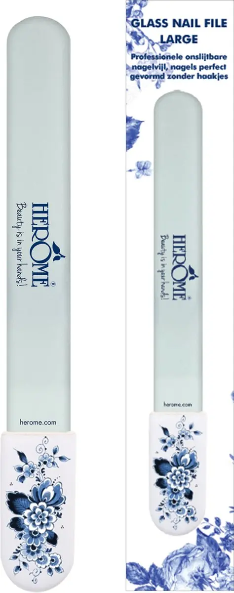 Herome Glas Nagelvijl Delfts Blauw