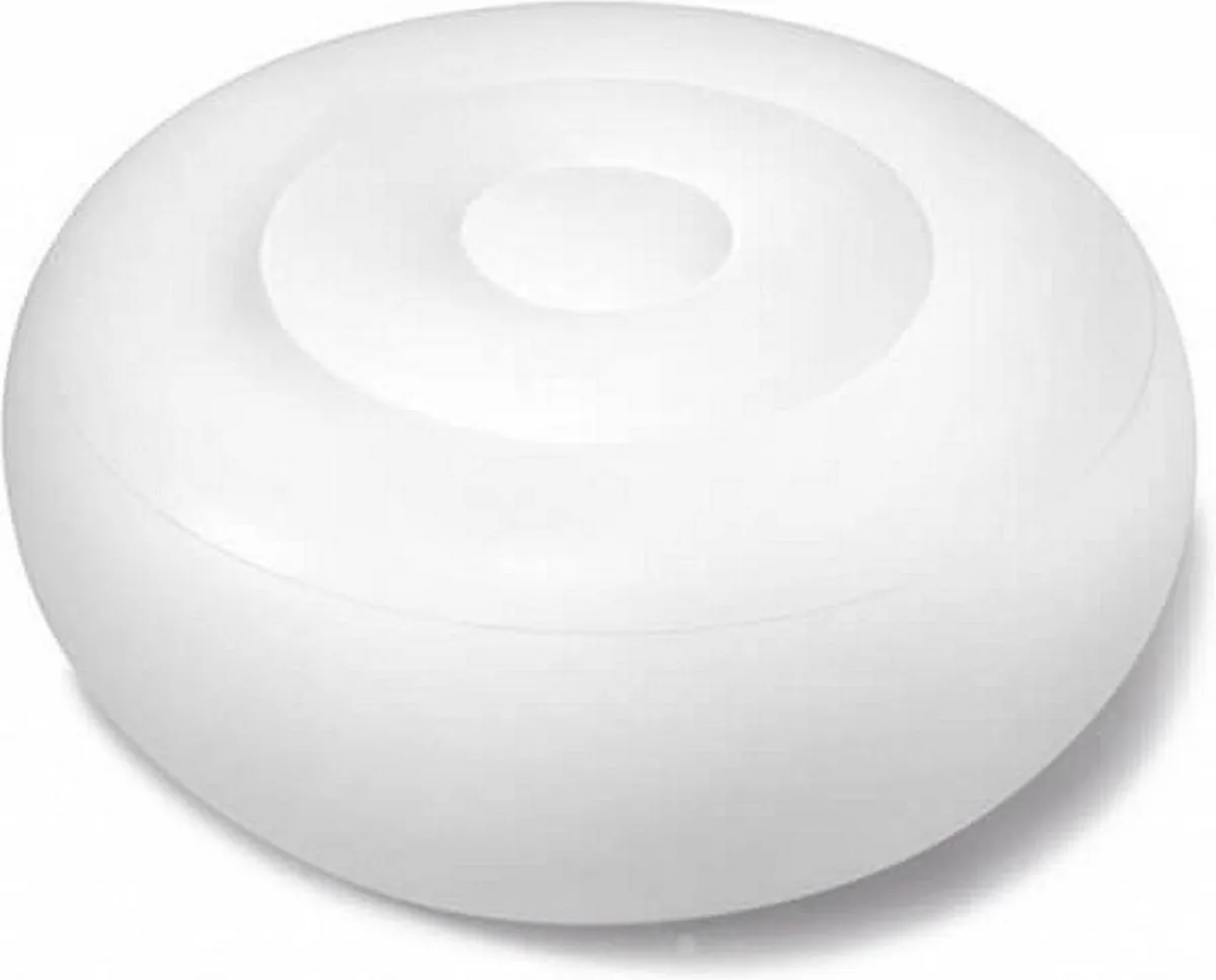 Intex 68697 Opblaasbare LED-Verlichting Poef 86cm - Wit