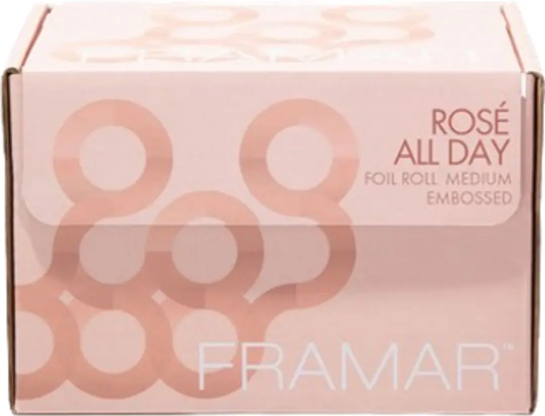 Framar Foil Roll Embossed Medium Rosé All Day Toner