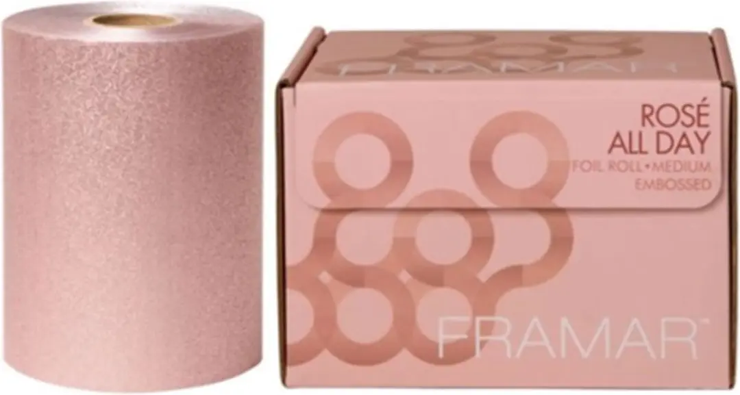 Framar Foil Roll Embossed Medium Rosé All Day Toner - Zwart