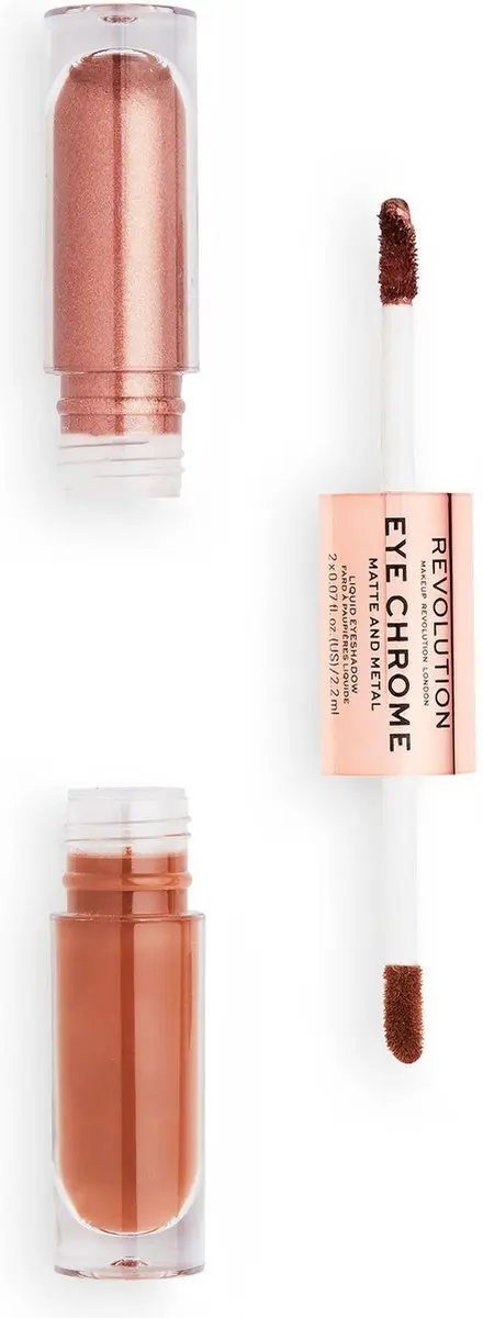 Makeup Revolution Eye Chrome Matte & Metal Oogschaduw Worship