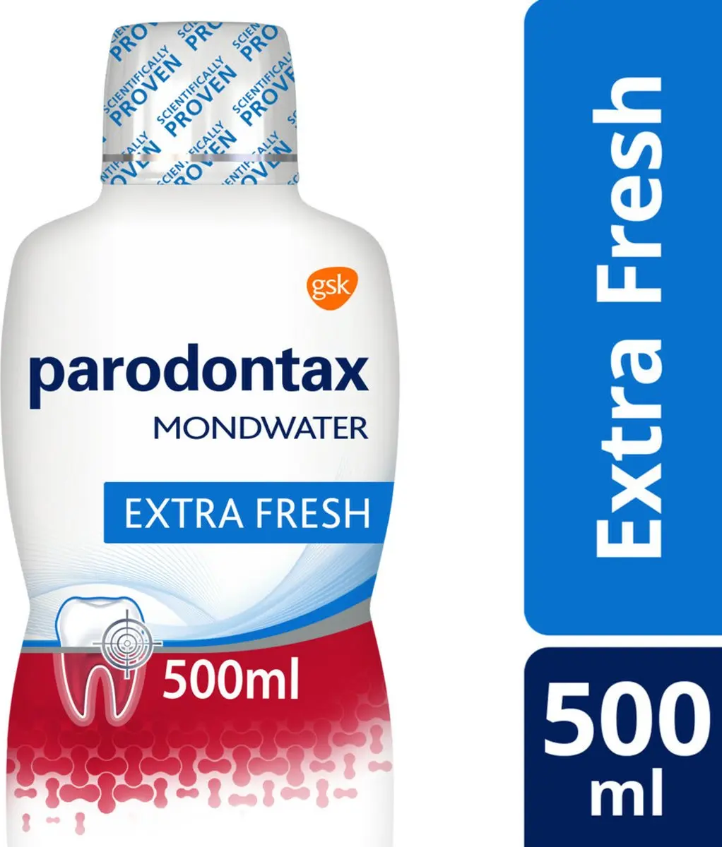 Parodontax Extra Fresh Mondwater - 1500ml (3x500ml)