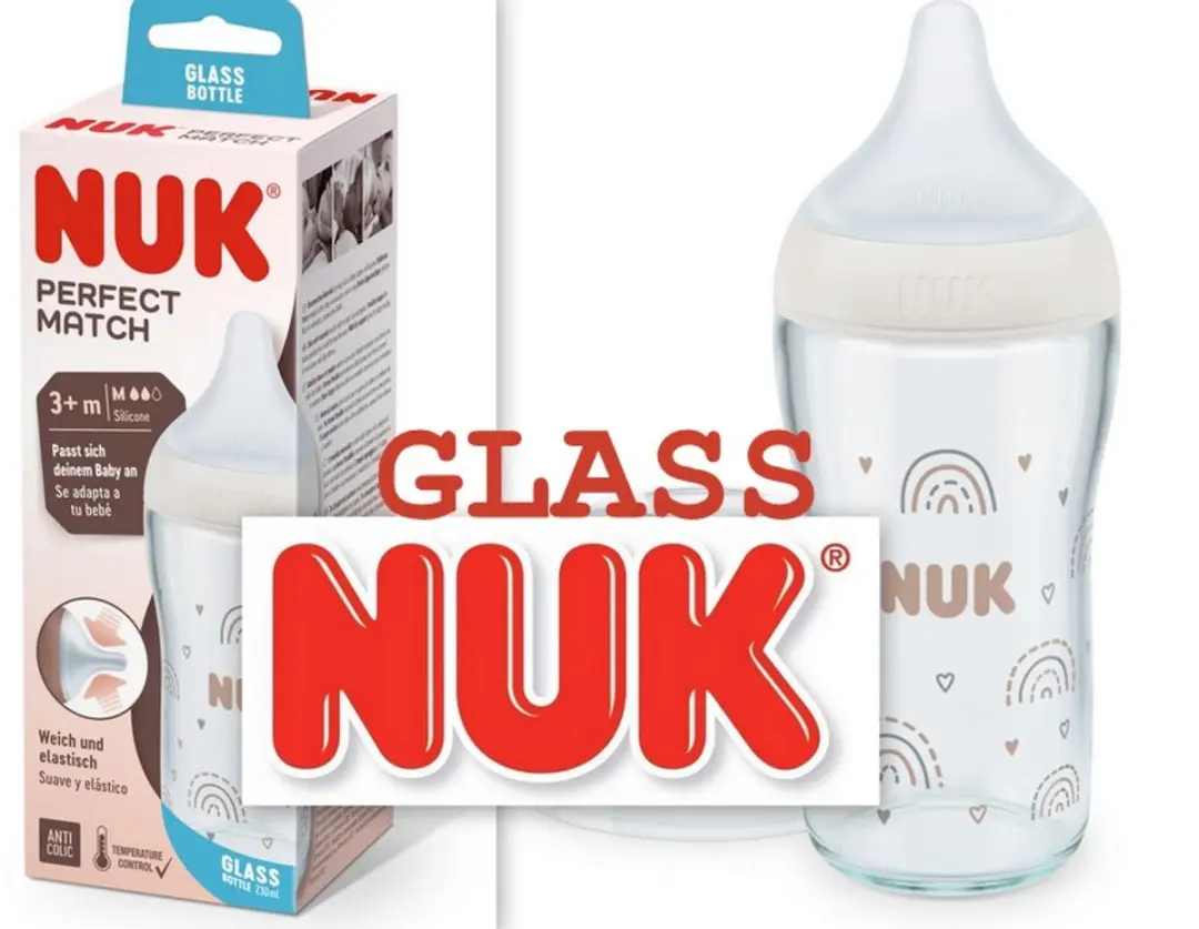 NUK Glass Perfect Match Babyfles 230ml