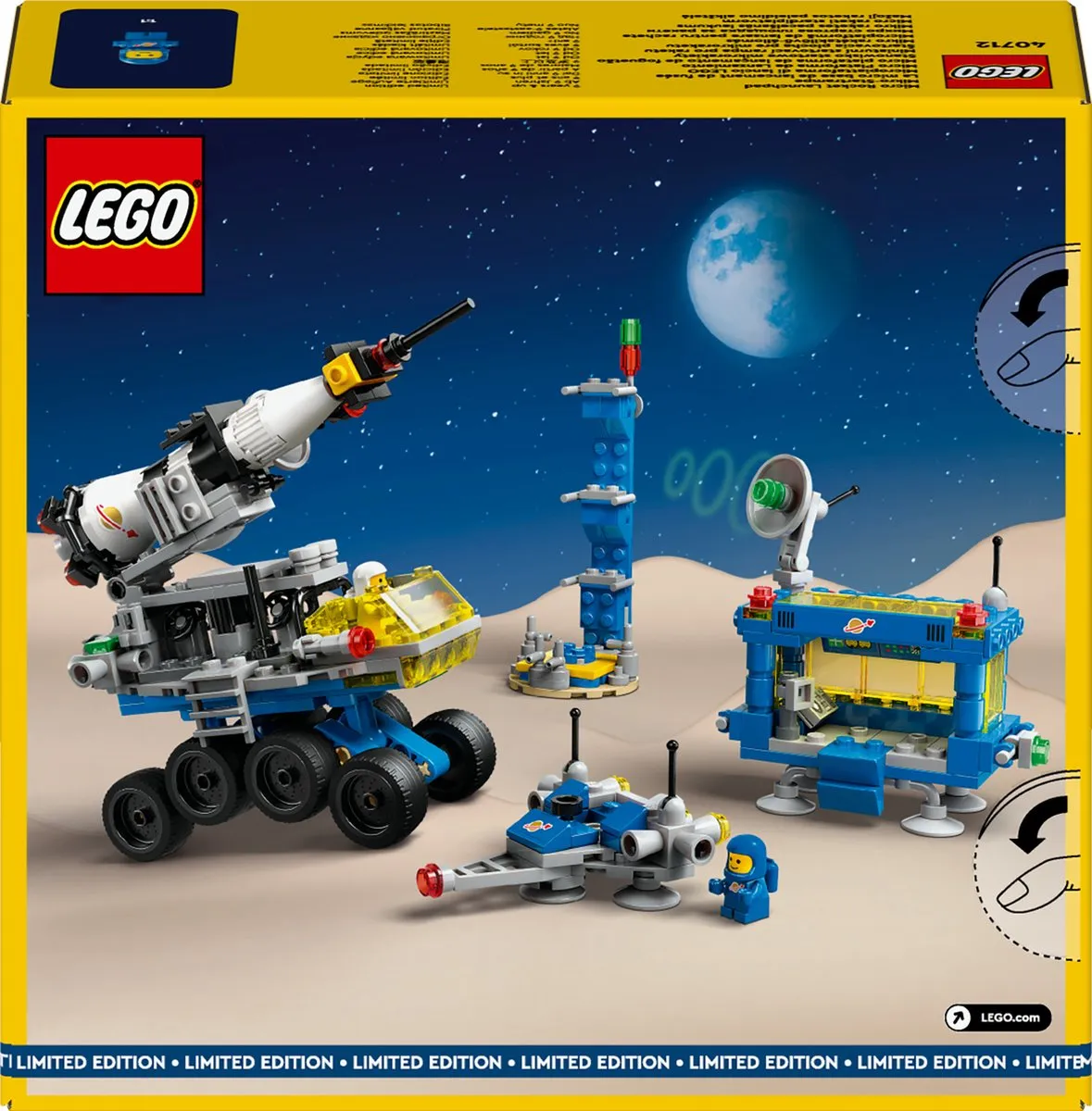 LEGO Micro Raketlanceerplatform 40712 - 324 Stukken