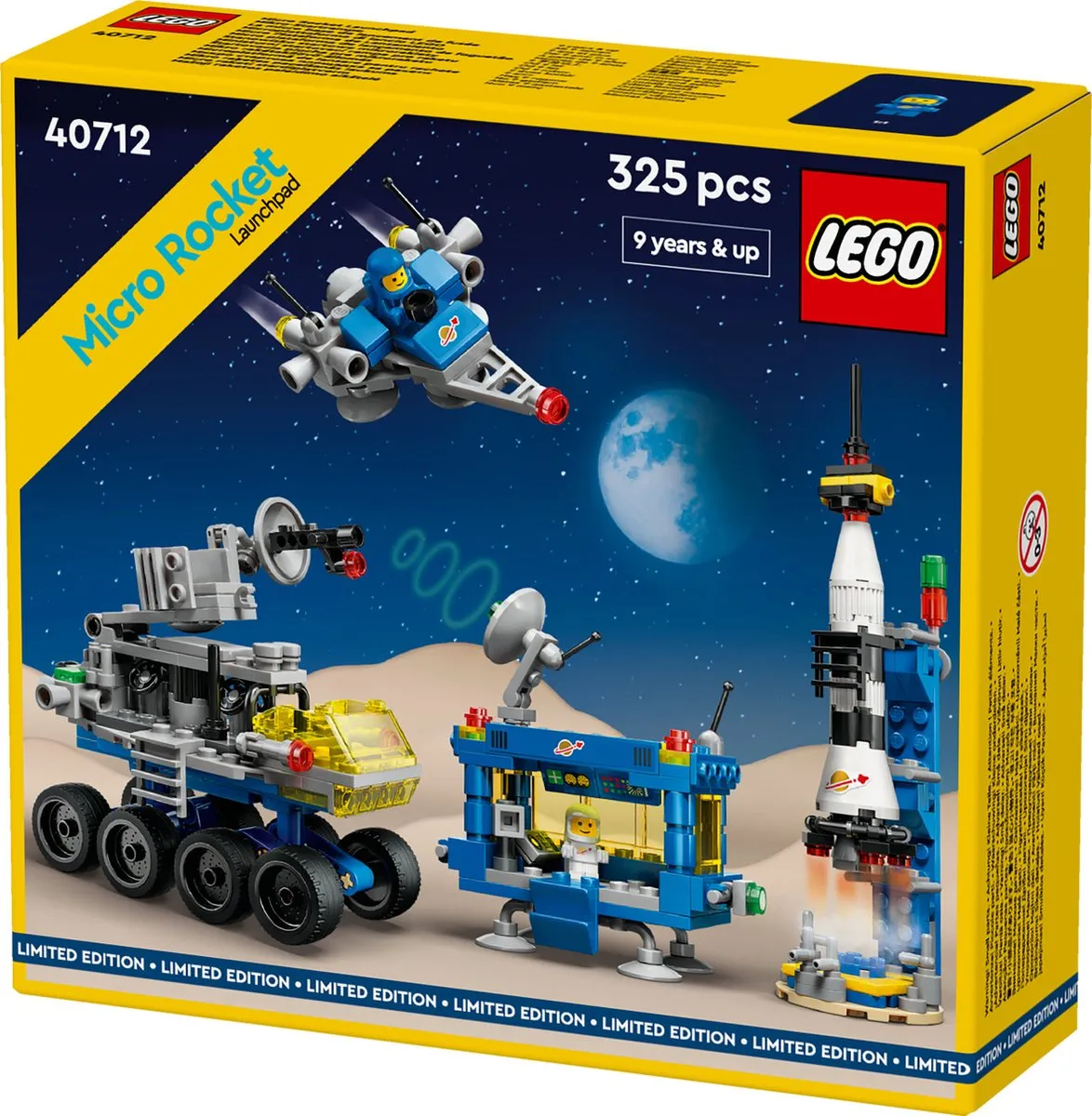 LEGO Micro Raketlanceerplatform 40712 - 324 Stukken - afbeelding 6 van 6
