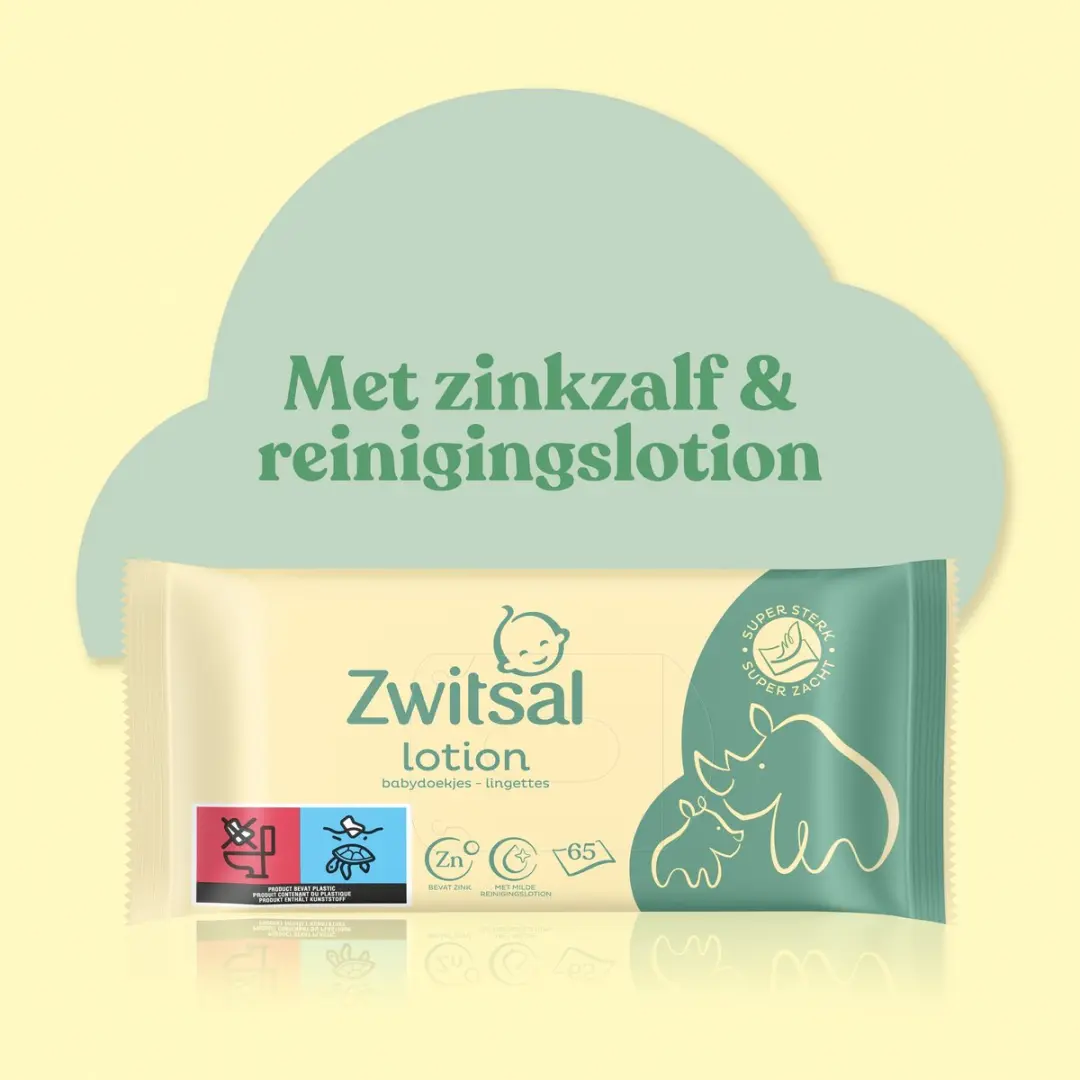 Zwitsal Lotion Billendoekjes 975 Stuks (15x65)