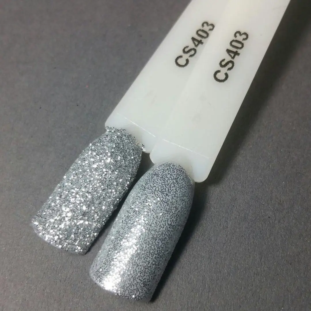 Korneliya Crystal Sugar Nagelglitter 403 Zilver