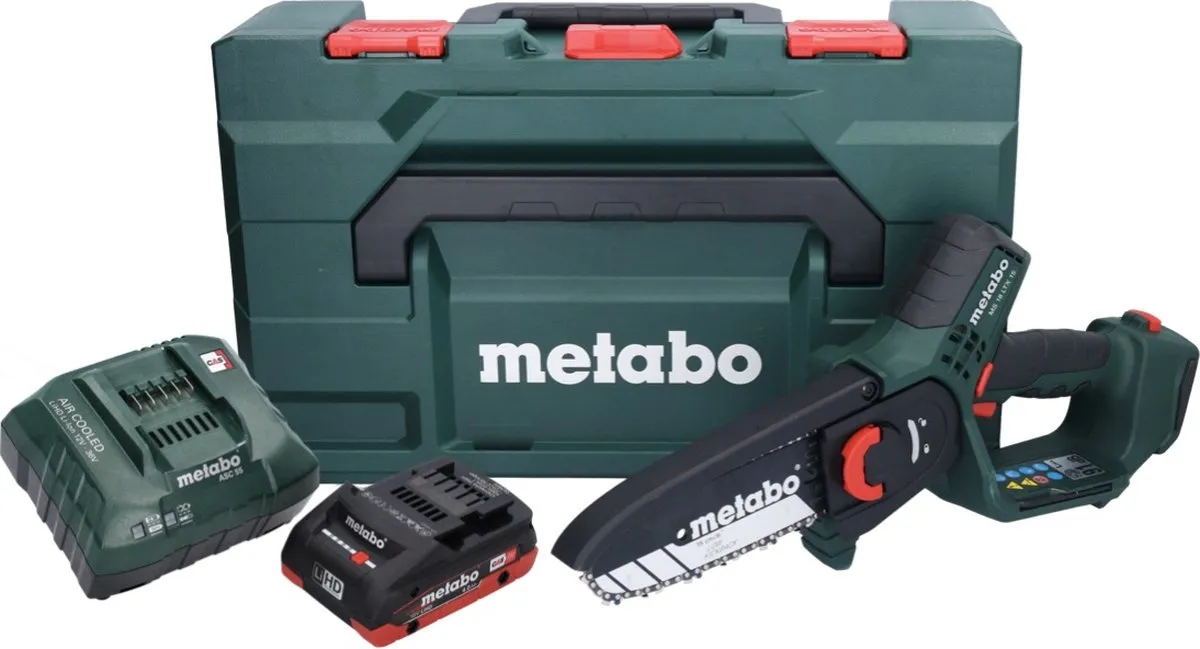 Metabo MS 18 LTX 15 Accu-Houtzaag 18V - 15cm - 4,0Ah - afbeelding 2 van 5