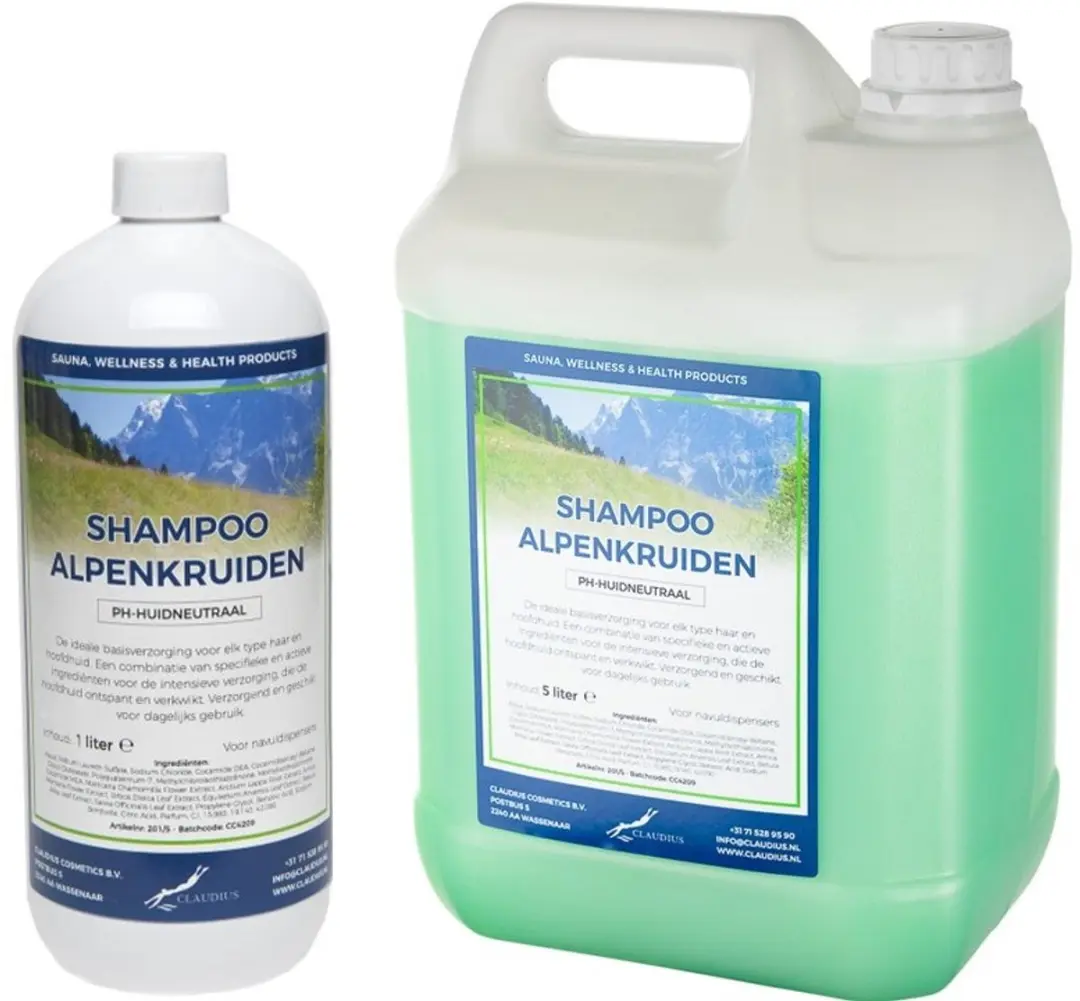 Splashbox Cosmetics Alpenkruiden Shampoo 6L